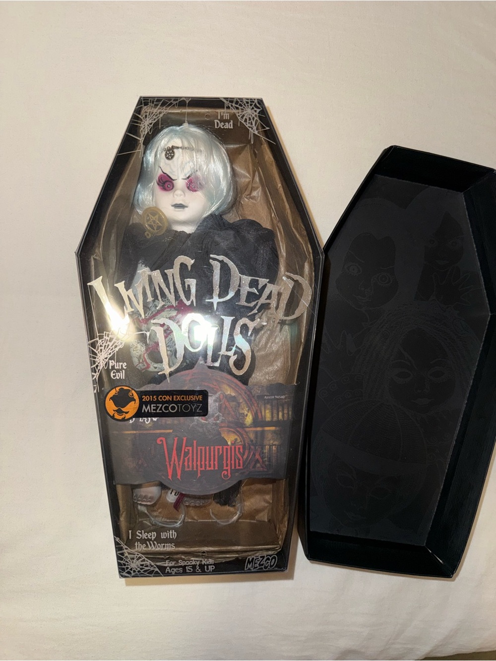 Living Dead Dolls Walpurgis Resurrection Mezco Toys RARE 2015 Con Exclusive